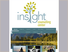 Tablet Screenshot of insightcounselingcenter.com